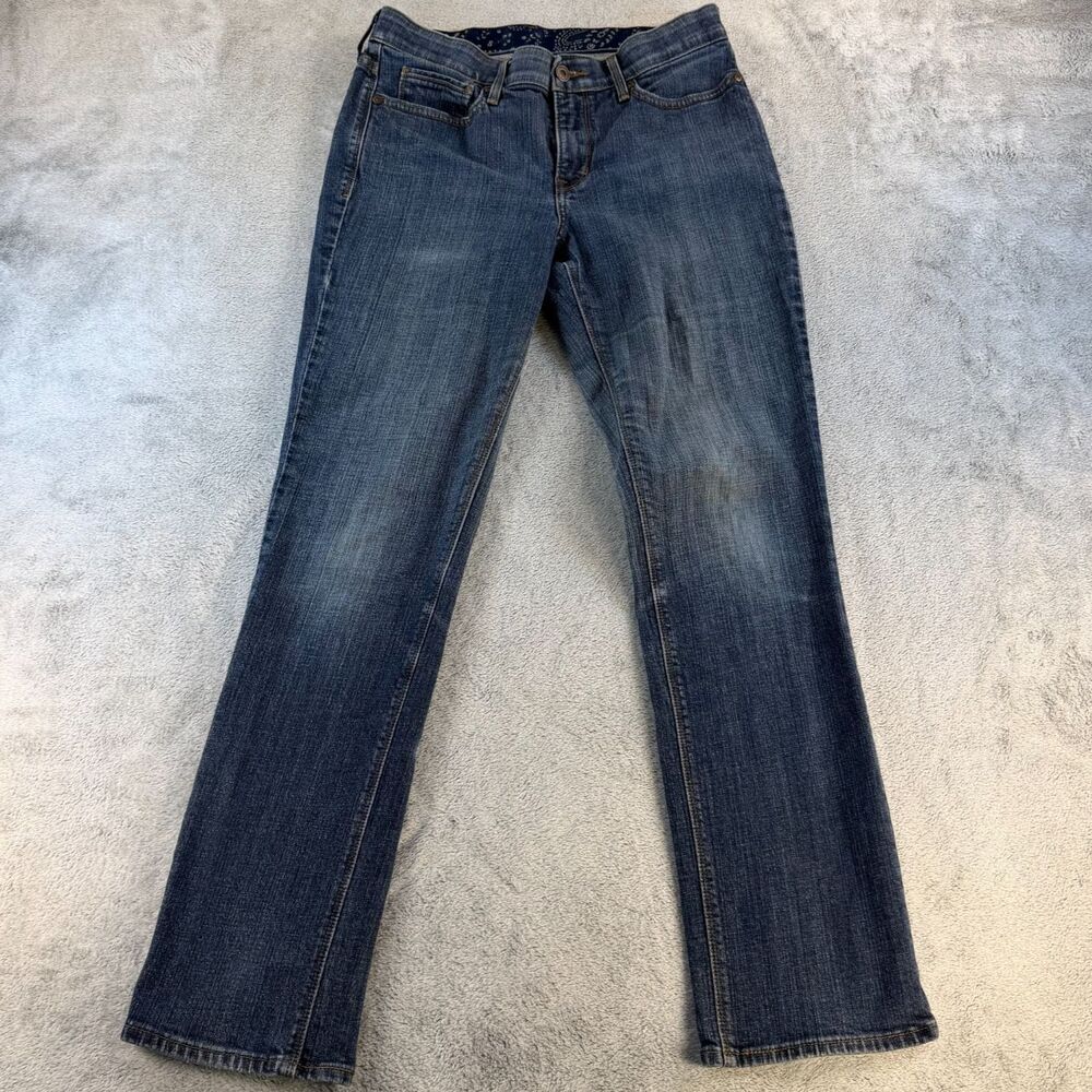 Levis 525 Jeans Womens 8 Perfect Waist Straight Blue Stretch
